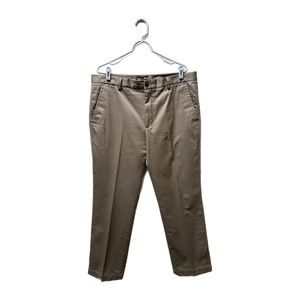 Dockers Men's Tan Dress Pants, Size 38x30, Pre-owned